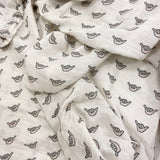Shaka Cream Bamboo Swaddle Blanket