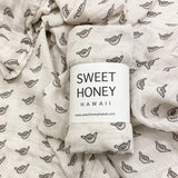 Shaka Cream Bamboo Swaddle Blanket